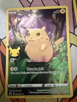 Pikachu HOLO 005/025 Celebrations Pokemon Cards - Image 1