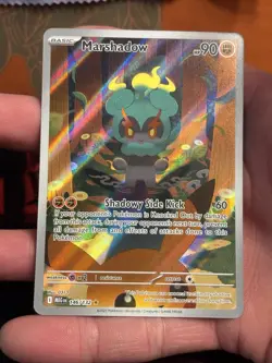 Marshadow 146/132 Mega Evolution Illustration Rare Pokemon TCG Mint - Image 4