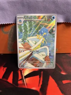 Simipour 102/086 Black Bolt Illustration Rare Pokemon TCG NM - Image 1