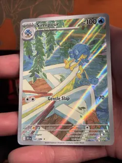 Simipour 102/086 Black Bolt Illustration Rare Pokemon TCG NM - Image 4