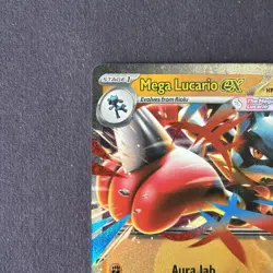 Pokemon Mega Lucario EX Mega Evolution #077/132 Double Rare Holo Near Mint - Image 3