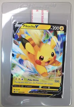 2020-Current Pokemon Sword & Shield - Black Star Promos Pikachu V #SWSH285 1bu3 - Image 1