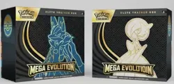 2x Pokemon TCG: Mega Evolutions Elite Trainer Box (ETB) Lucario & Gardevoir NEW - Image 1