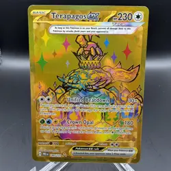 Pokemon Terapagos ex 180/131 Sv: Prismatic Evolutions Hyper Rare Holo Near mint - Image 1