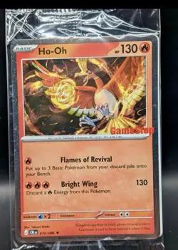 🔥🔥🔥Ho-Oh Gamestop Stamped Promo Pokemon TCG - Image 1