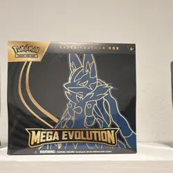 Pokemon Elite Trainer Box Mega Evolution Lucario Riolu 2025 English Sealed - Image 1