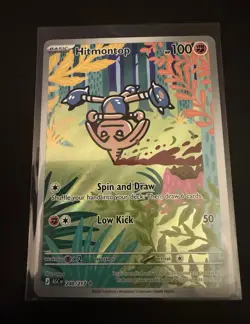 Hitmontop 240/217 ASC Full Art Rare Holo Basic Fighting Pokemon TCG English 2026 - Image 1