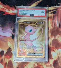 Pokemon Mew EX 205/165 HYPER RARE - 151 - PSA 9 - Image 1