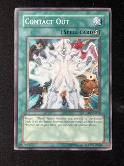 Contact Out - GLAS-EN045 - Common Unlimited NM Yugioh - Image 1