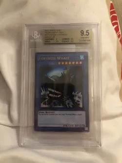2019 Yugioh Speed Duel STP2 Fortress Whale BGS 9.5 Gem Mint - Image 1