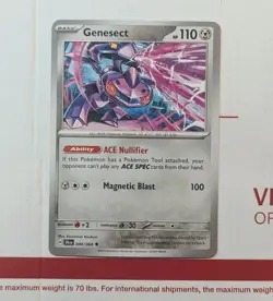 Genesect 040/064 Uncommon Shrouded Fable Pokemon Card - NM Near Mint - Image 1