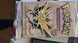 21.2g Pokemon TCG Fossil Zapdos 11-Card Booster Pack English 1999 WotC - Image 5