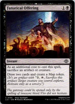 FANATICAL OFFERING 105 COMMON THE LOST CAVERNS OF IXALAN MAGIC: THE GATHERING LP - Image 1