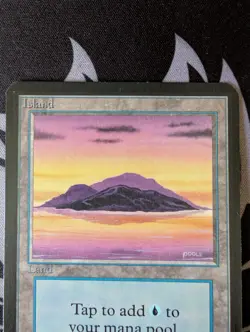 Island (A)(Purple) ~ Alpha [Near Mint][Magic MTG] - Image 2