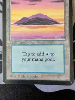 Island (A)(Purple) ~ Alpha [Near Mint][Magic MTG] - Image 3