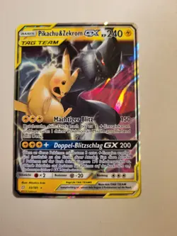 Pokemon TCG - Pikachu&Zekrom GX - 33/181 - NM - Image 1