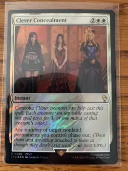 MTG Clever Concealment (Surge Foil) #236 Final Fantasy FIC - Image 1