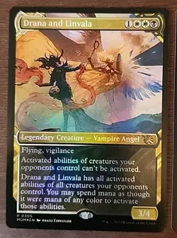 (3×) MTG -Drana and Linvala (Showcase) March of the Machine (1×)FOIL & (2×) Base - Image 2