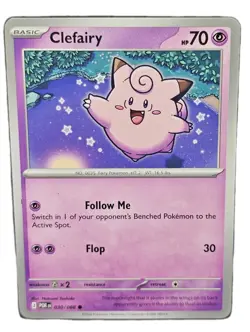 Clefairy 030/088 ME03 Perfect Order Common Pokemon Card - Image 1