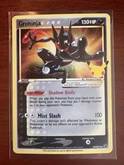 Greninja Gold Star SWSH144 - Pokemon TCG SWSH: Sword & Shield Promo Card - NM - Image 2