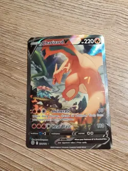 Pokemon Charizard V 154/172 Alt Art Holo Brilliant Stars Card - Image 1