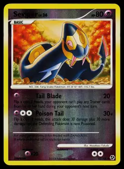 Pokemon Card Seviper 52/106 Great Encounters Reverse Holo Uncommon - Image 1