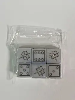 2025 Gundam Card Game Chinese Edition Beta Set of 6 Dice Damage Counters Sealed - Image 2