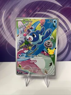 Popplio 30th Anniversary First Partner Promo 045 Pokemon TCG Card - Image 1