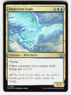 EMPYREAN EAGLE FOIL - Magic: The Gathering - ENGLE NM/M - Image 1