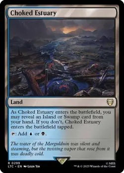 MTG - Choked Estuary - Lord of the Rings Commander - Magic the Gathering - Image 1