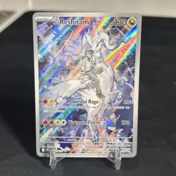 Pokemon TCG N's Reshiram Holo Card 167/159 Sv09: Journey Together Illustration - Image 1