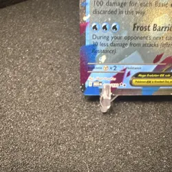 Pokemon Mega Abomasnow EX Holo 036/132 Me01: Mega Evolution 350HP Rare TCG - Image 4