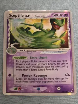 Sceptile ex Delta Species 96/100 Crystal Guardians Holo Pokemon 2006 - Image 1