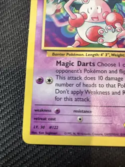 Sabrina's Mr. Mime 59/132 Gym Challenge Regular WOTC Vintage 2000 Pokemon Lp++ - Image 3