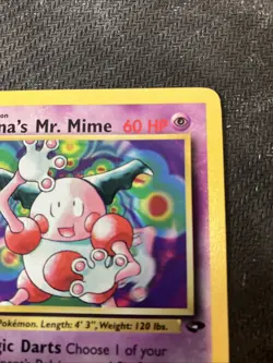 Sabrina's Mr. Mime 59/132 Gym Challenge Regular WOTC Vintage 2000 Pokemon Lp++ - Image 5