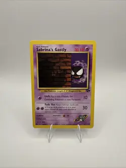 Wizards of the Coast Pokemon Sabrina's Gastly Gym Challenge 96/132 30 HP 2000 - Image 1