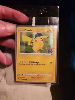 Pikachu 028/078 Pokemon GO Holo - Image 1