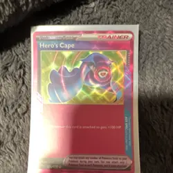 The Pokemon Company Hero's Cape 152/162 Temporal Forces ACE SPEC Rare Holo Eng - Image 1