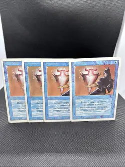 ***Unsummon x4***3rd Third Revised Edition MTG Magic - Image 1