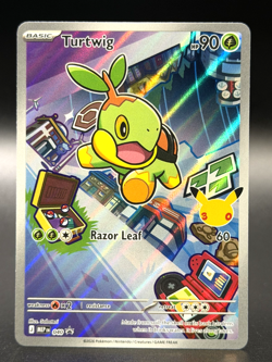 Turtwig 042 MEP Illustration Rare Promo 2026 Pokemon 30th Anniversary - NM - Image 1