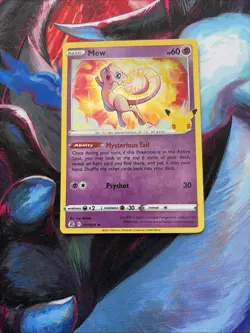 Mew 11/25 Celebrations Holo Rare Pokemon TCG NM - Image 2