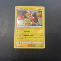 Morpeko SWSH116 Holo Pokemon Sword & Shield Black Star Promo - Image 1