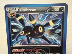 Pokemon TCG Umbreon Plasma Freeze 64/116 Reverse Holo Rare - Image 2