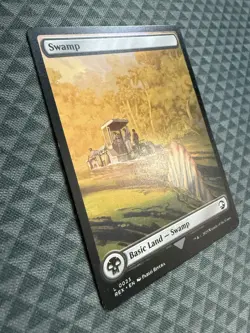 MTG Swamp #0023 Basic Land Universes Beyond: Jurassic World Collection (REX) - Image 2