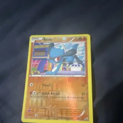 Pokemon Riolu Legendary Treasures Reverse Holo 70 HP Uncommon 79/113 - Image 1