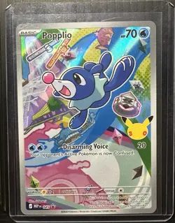The Pokemon Company Popplio 045 mega evolution promo - Image 1
