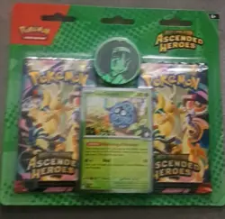 Pokemon TCG Ascended Heroes Erika's Tangela 2-Pack Blister NEW SEALED - Image 1