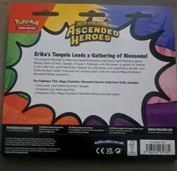 Pokemon TCG Ascended Heroes Erika's Tangela 2-Pack Blister NEW SEALED - Image 2