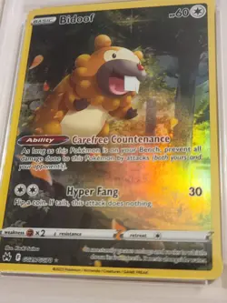 Bidoof - Pokemon Crown Zenith #GG29 - Mint PSA 9 - Image 2