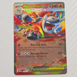 Pokemon TCG Mega Camerupt EX Holo Double Rare 022/132 Me01 340 HP - Image 1